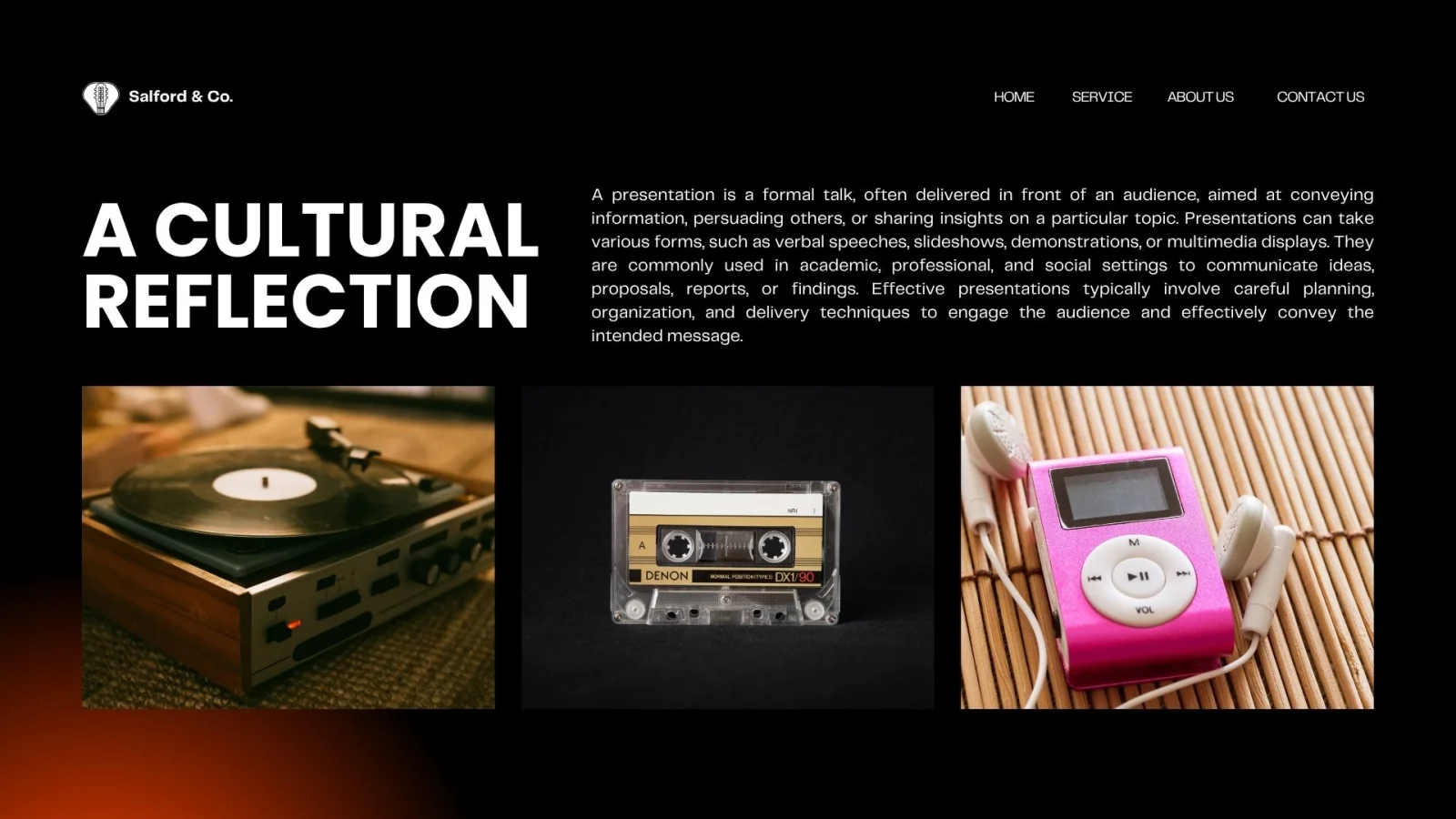 Black and White Modern The Art Of Music Presentation — image 2