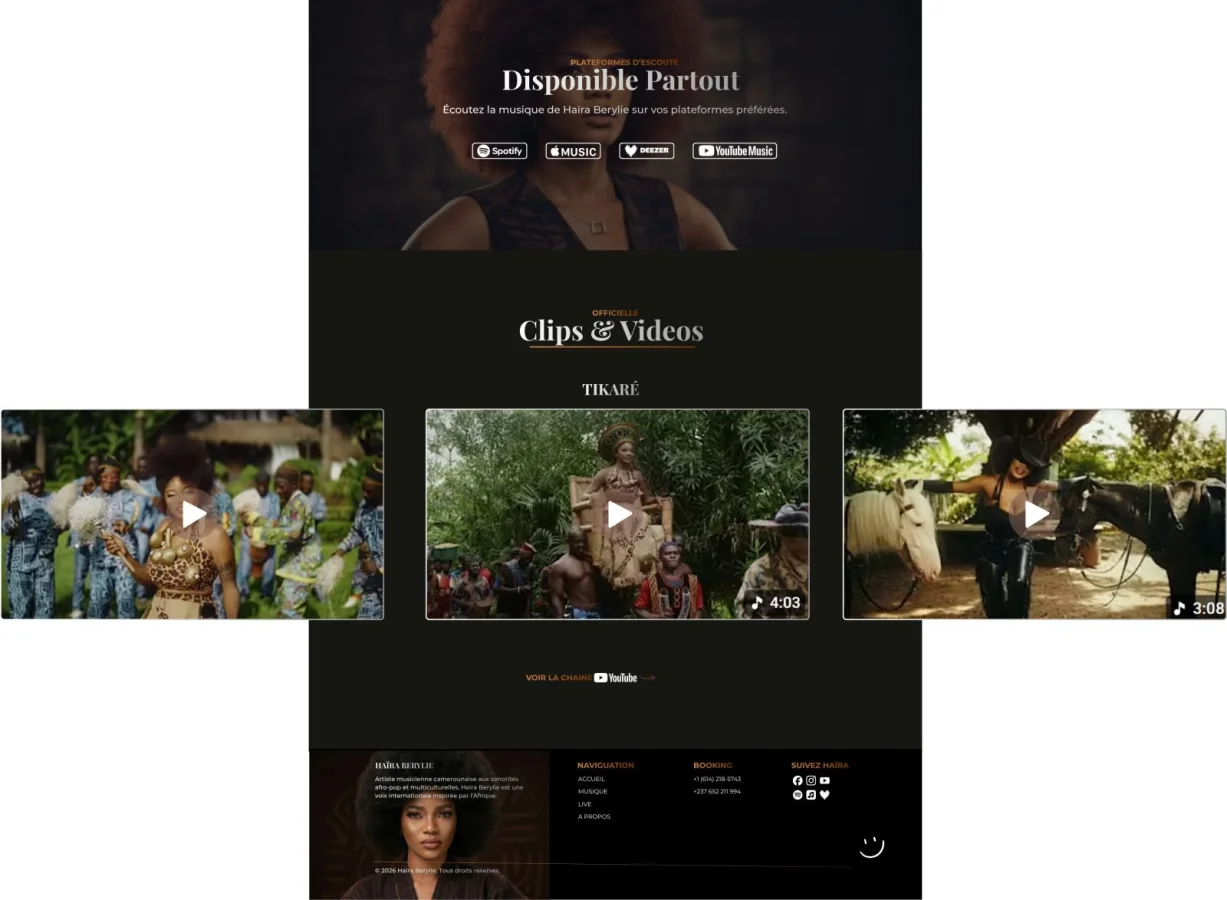 HAIRA WEBSITE