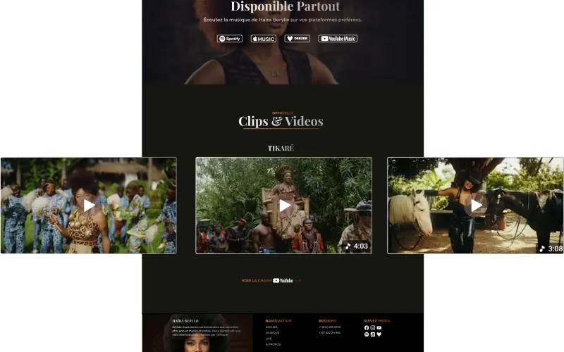 HAIRA WEBSITE
