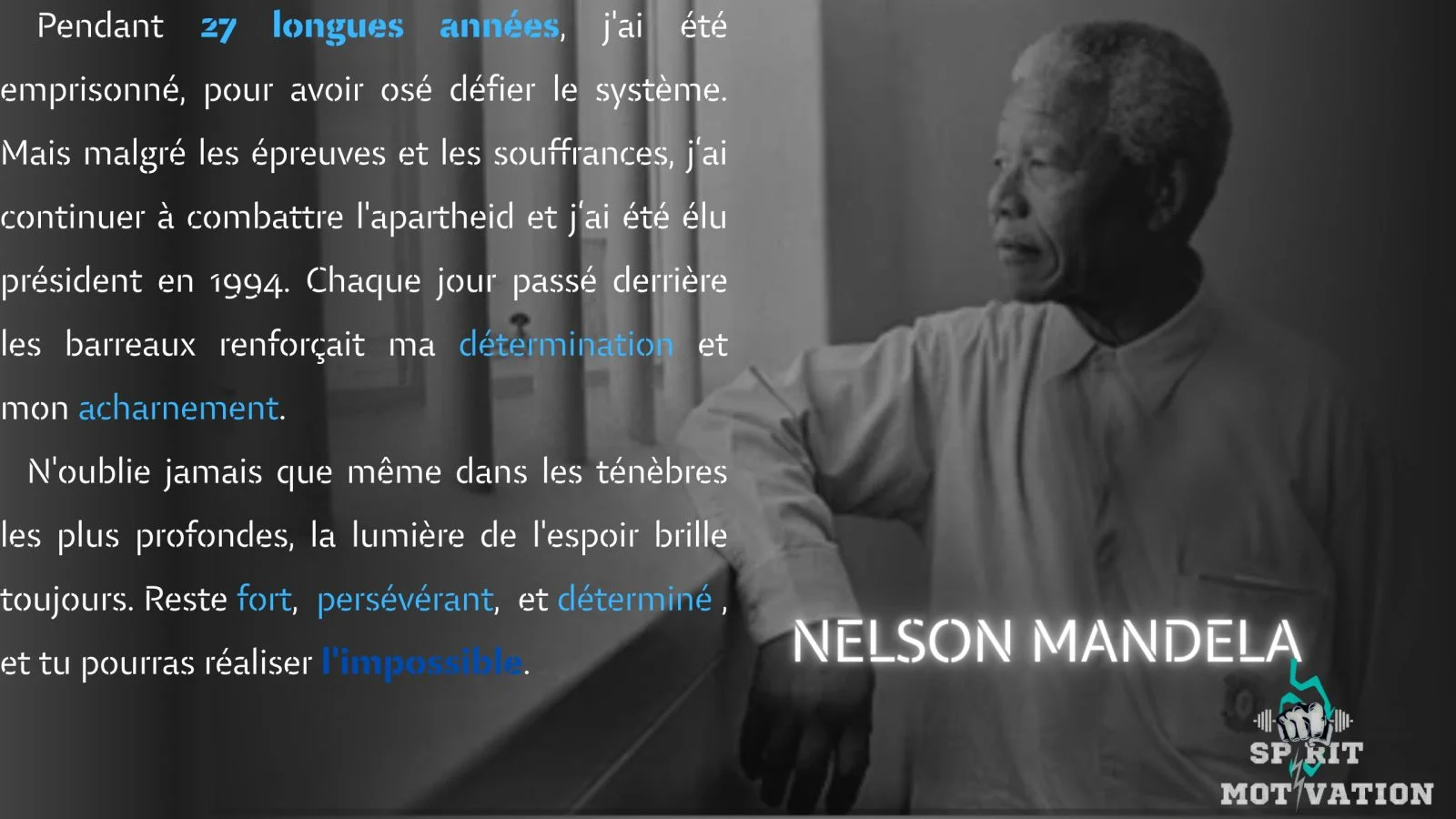 NELSON MANDELA SPIRIT MOTIVATION — image 2