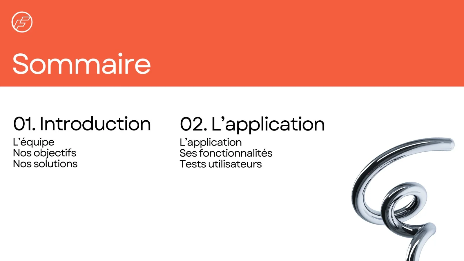 Présentation application mobile professionnelle simple moderne — image 2