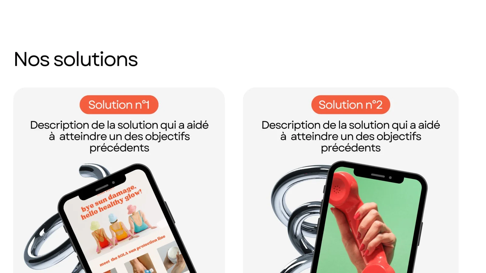 Présentation application mobile professionnelle simple moderne — image 5