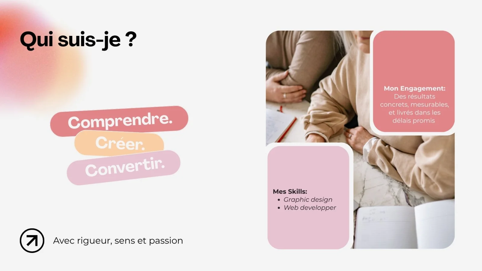 Présentation Marketing Digital Stratégie Moderne Géométrique — image 1