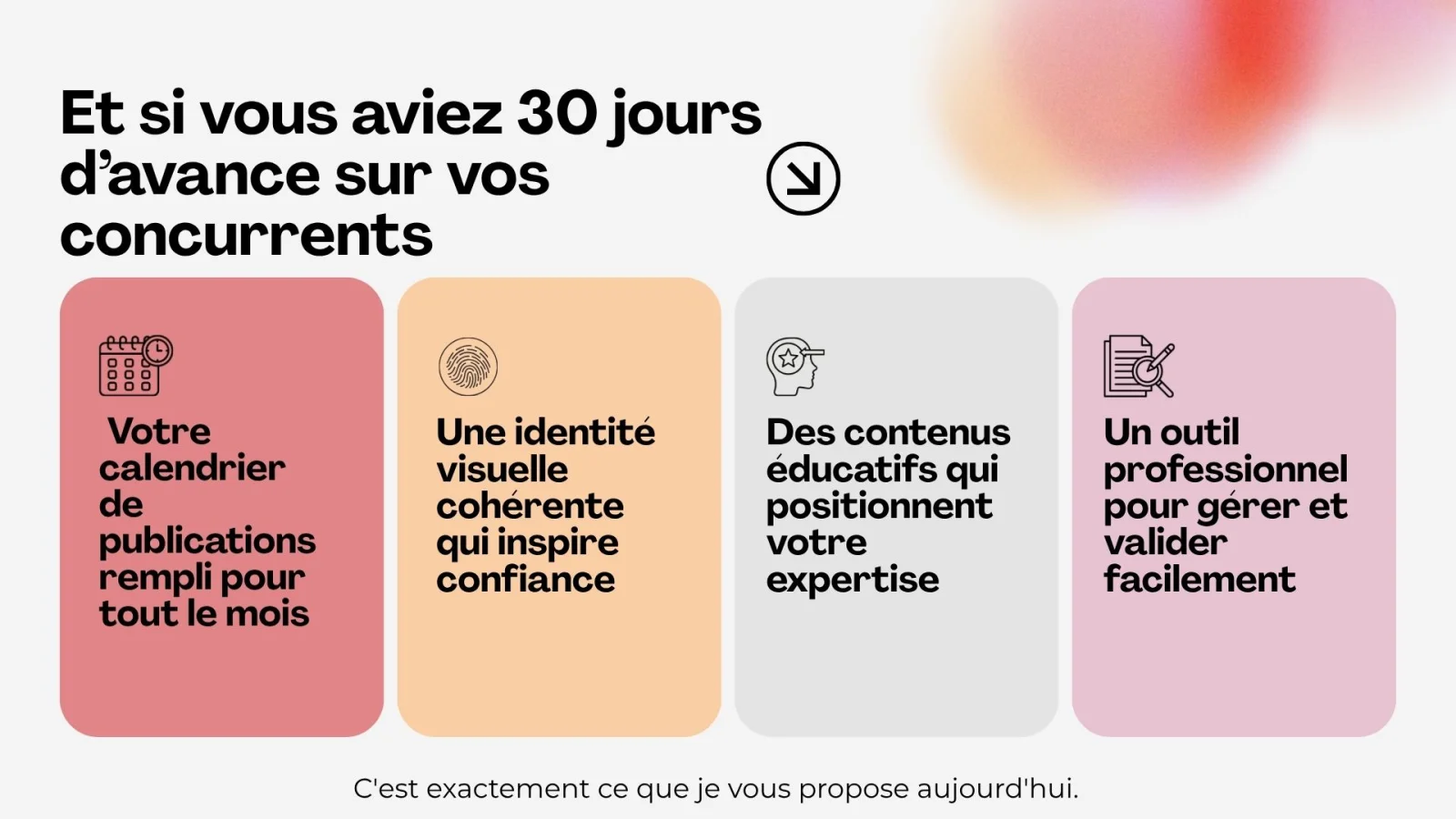 Présentation Marketing Digital Stratégie Moderne Géométrique — image 3