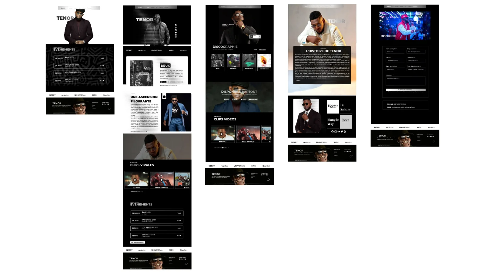 TENOR — Official Artist Website & Digital Platform — image 1