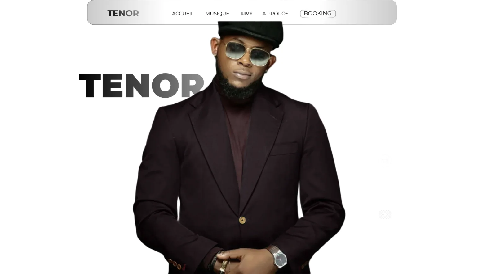 TENOR — Official Artist Website & Digital Platform — image 2
