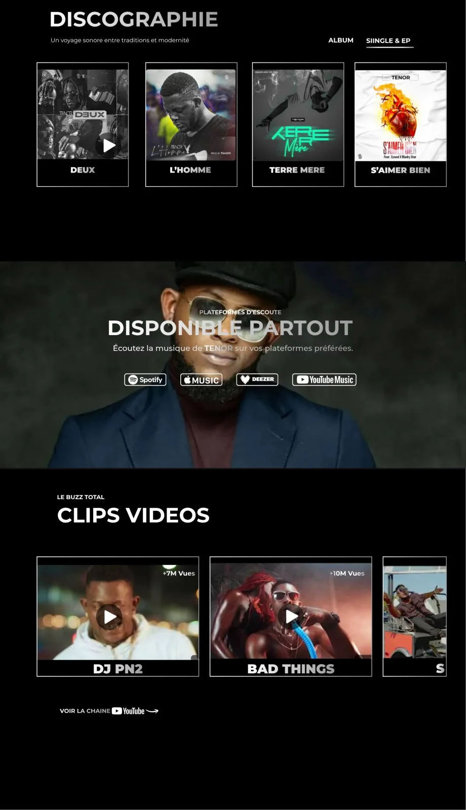TENOR WEBSITE — image 1