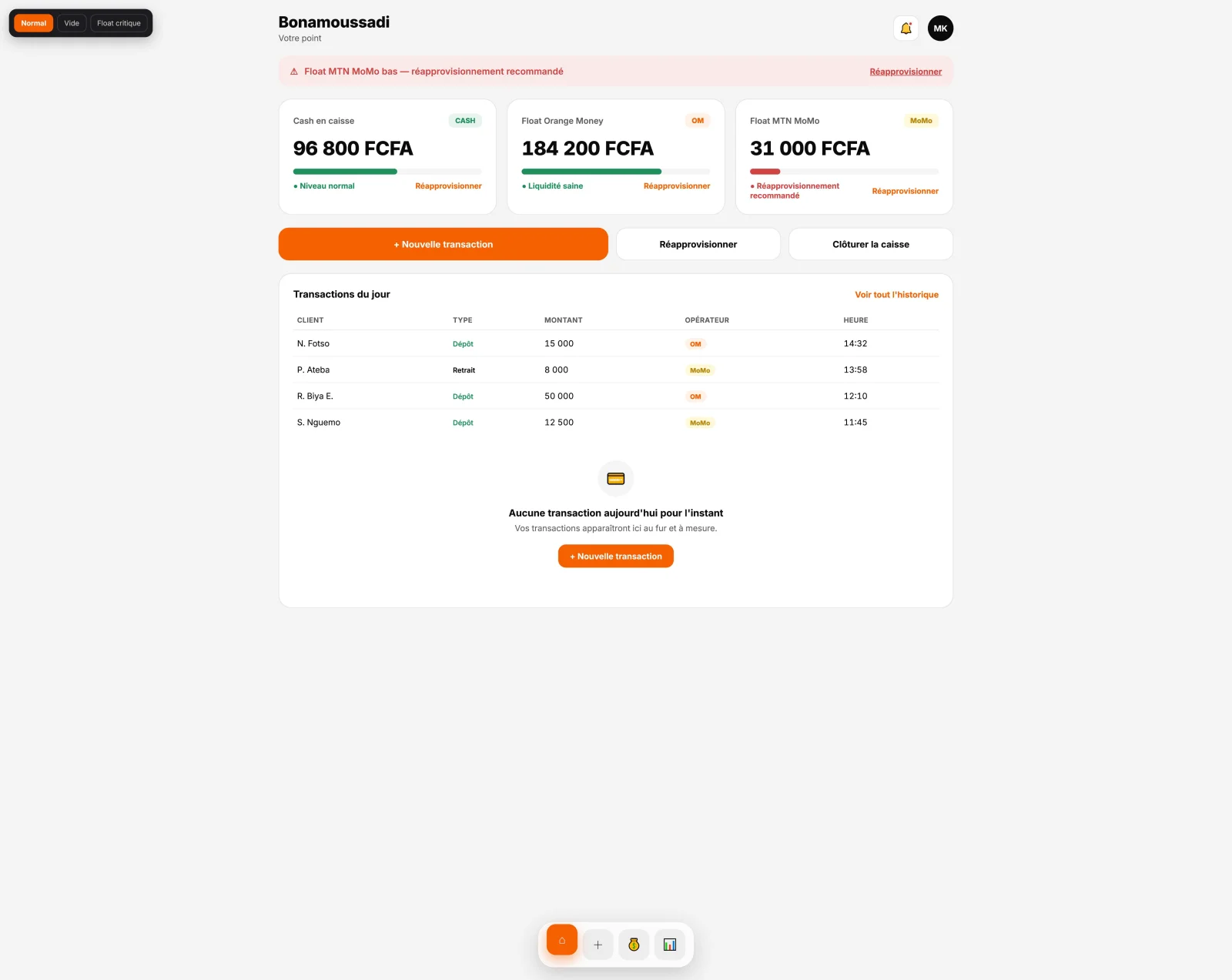Zola — Mobile Money Agent & Cash Point Management App — image 3